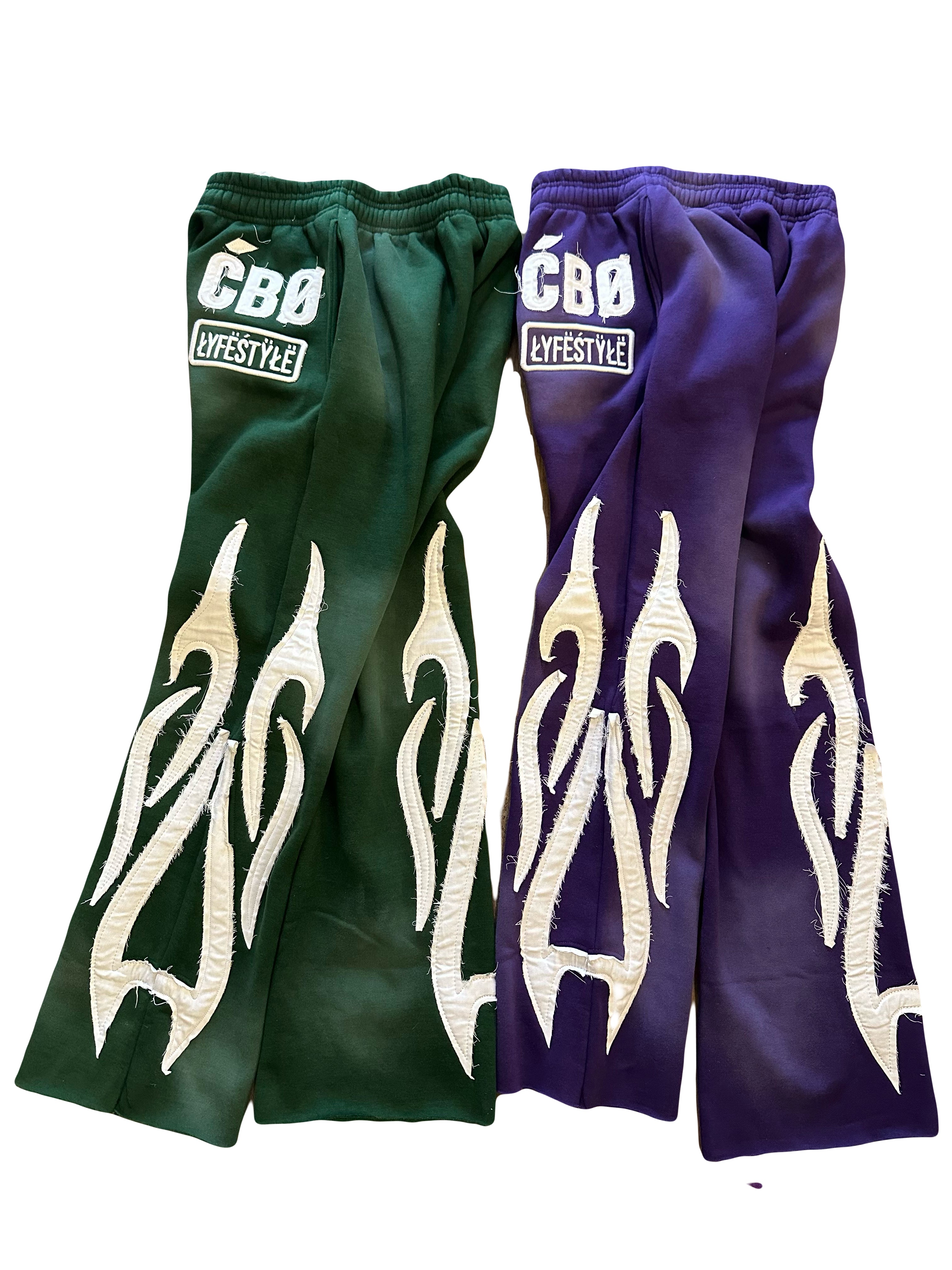ĆBØ ŁŸFËSTŸŁË RAVEN SWEATPANTS