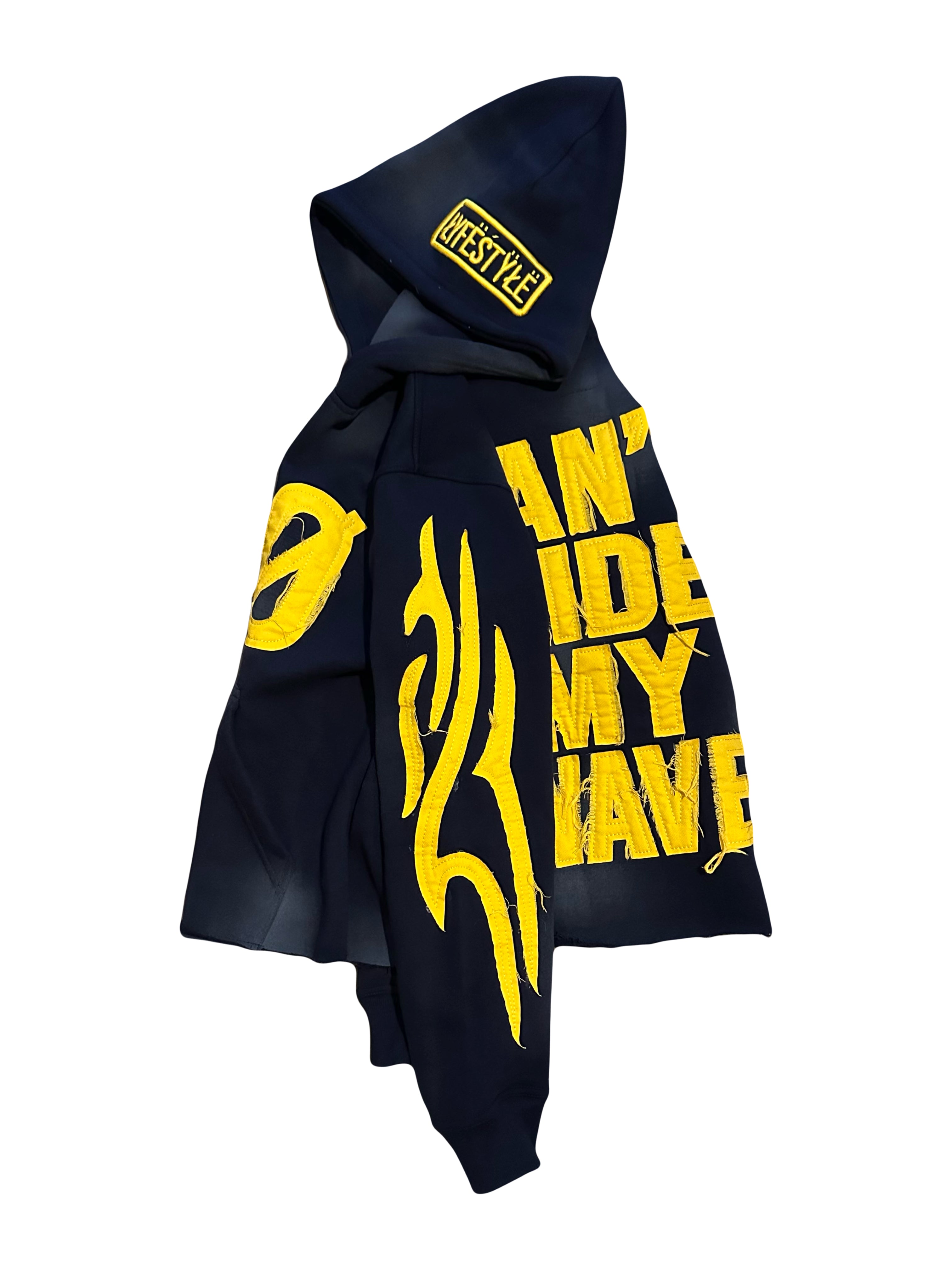 ĆBØ ŁŸFËSTŸŁË NAVY HOODIE