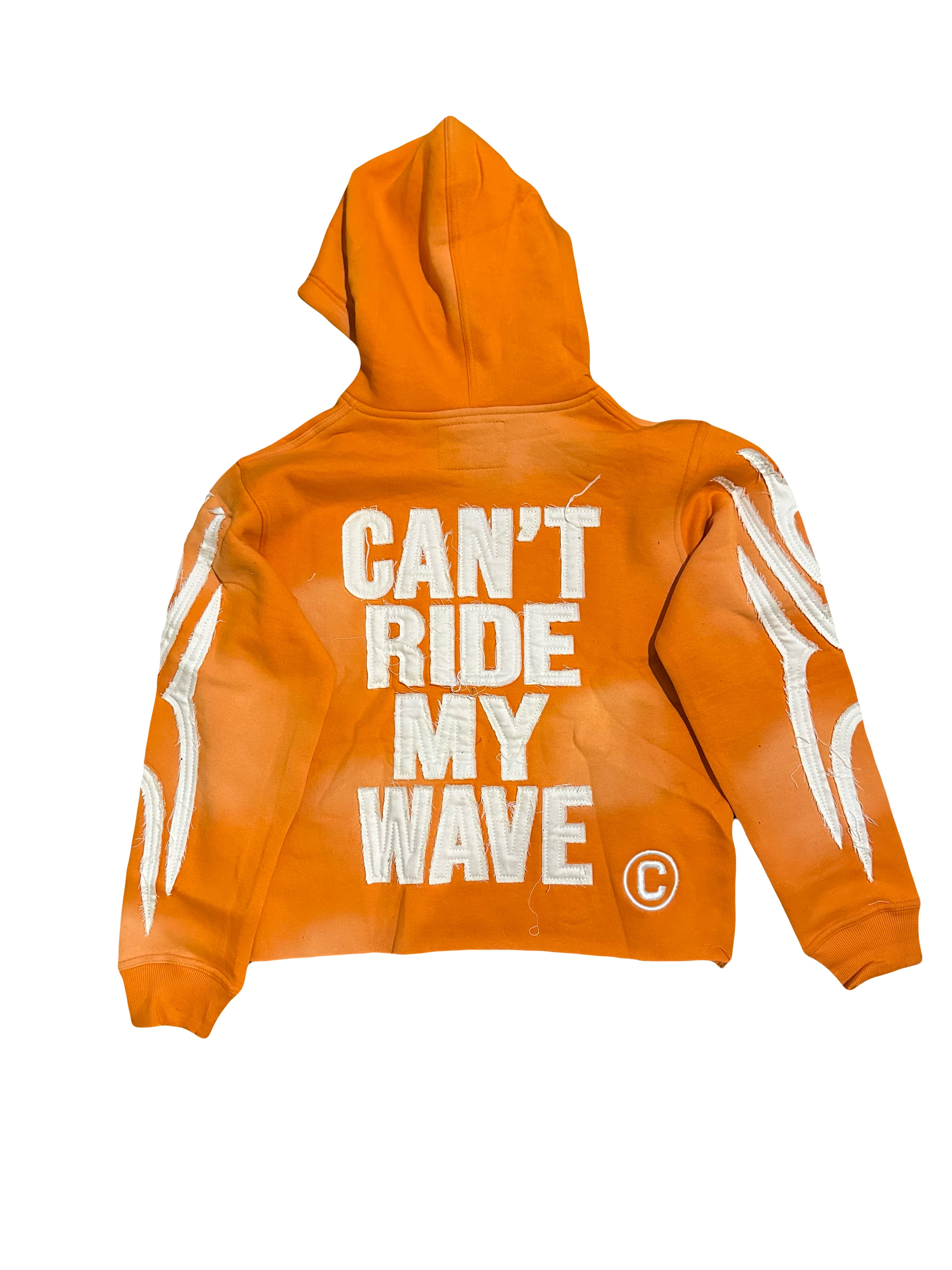 ĆBØ ŁŸFËSTŸŁË ORANGE HOODIE