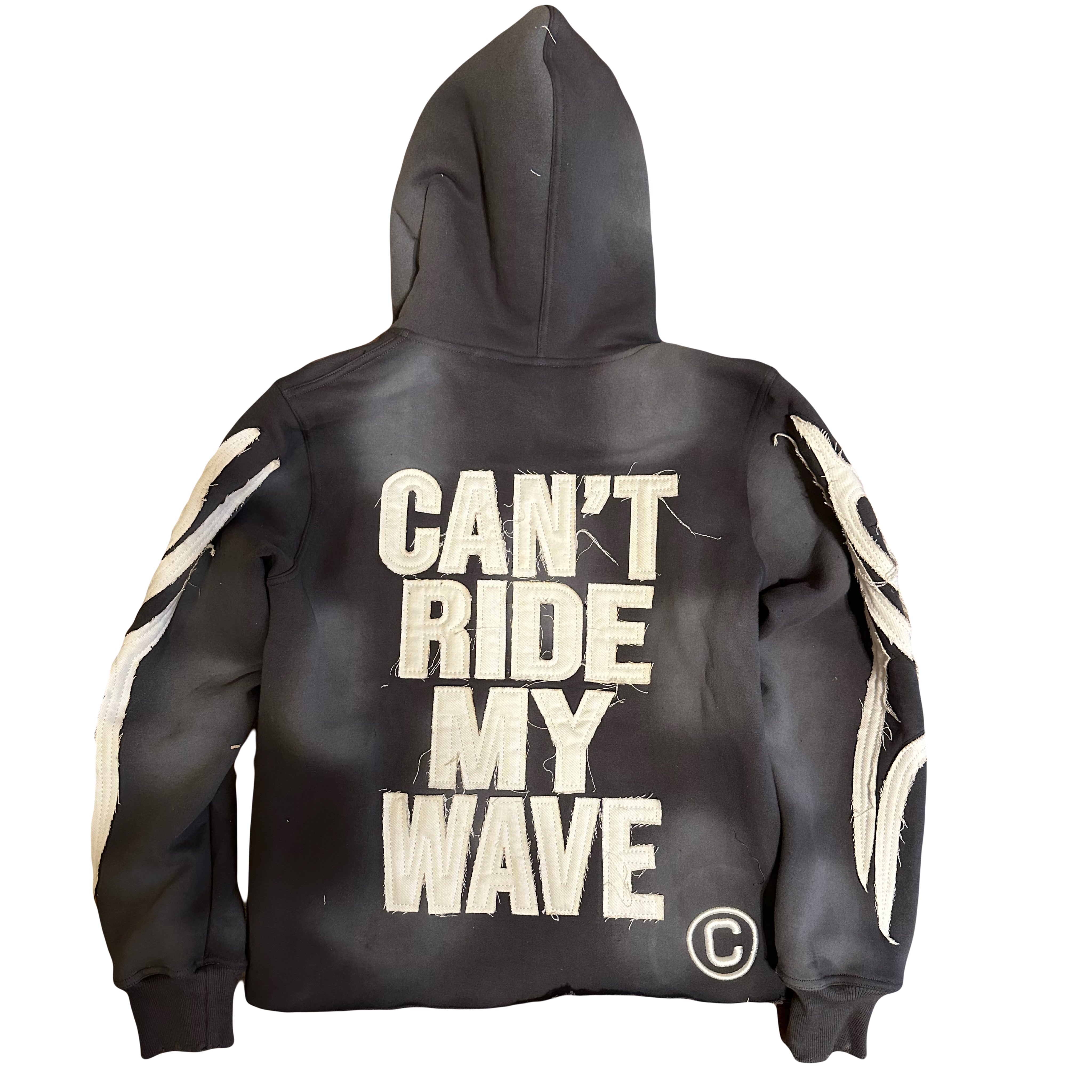 ĆBØ ŁŸFËSTŸŁË ASH GREY HOODIE