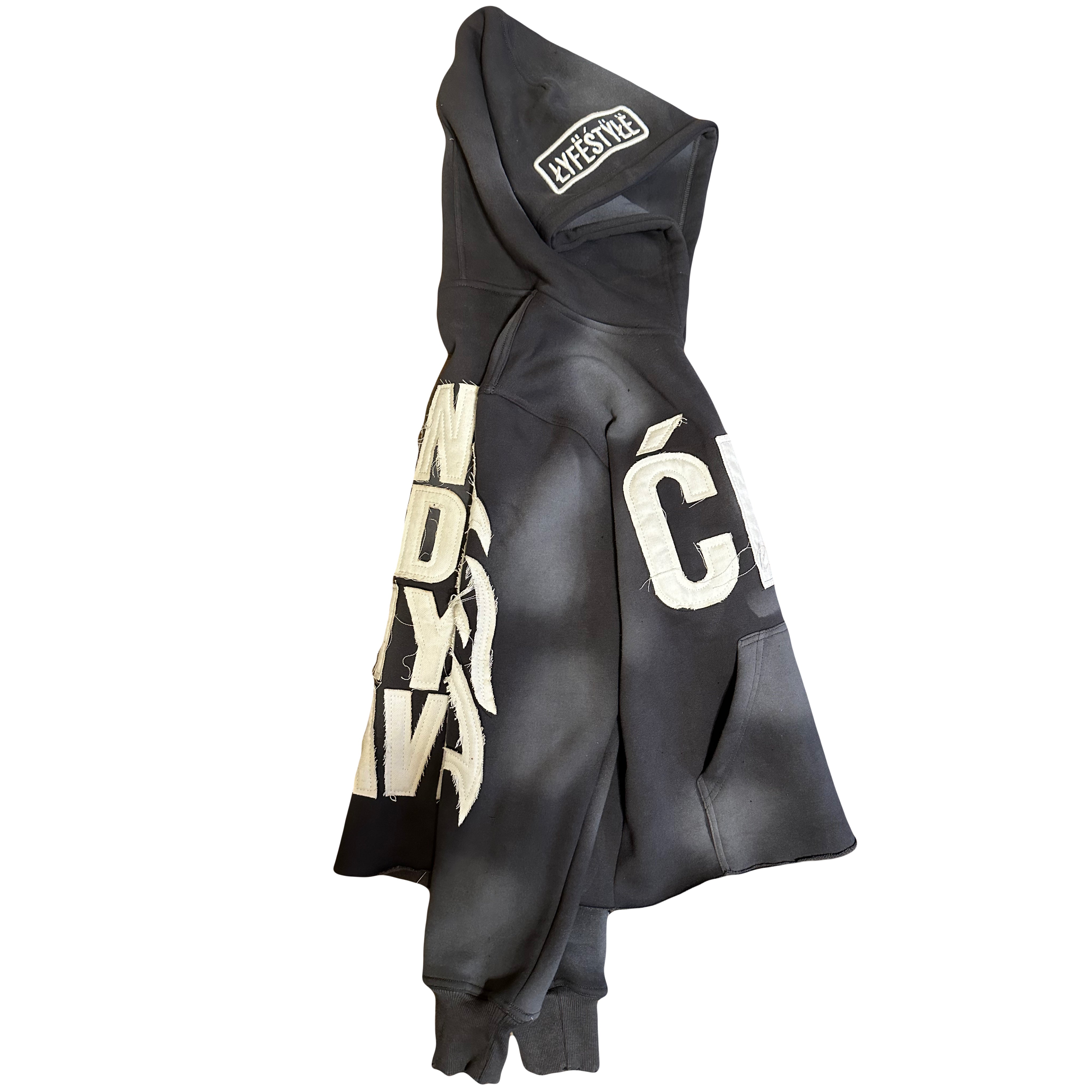 ĆBØ ŁŸFËSTŸŁË ASH GREY HOODIE
