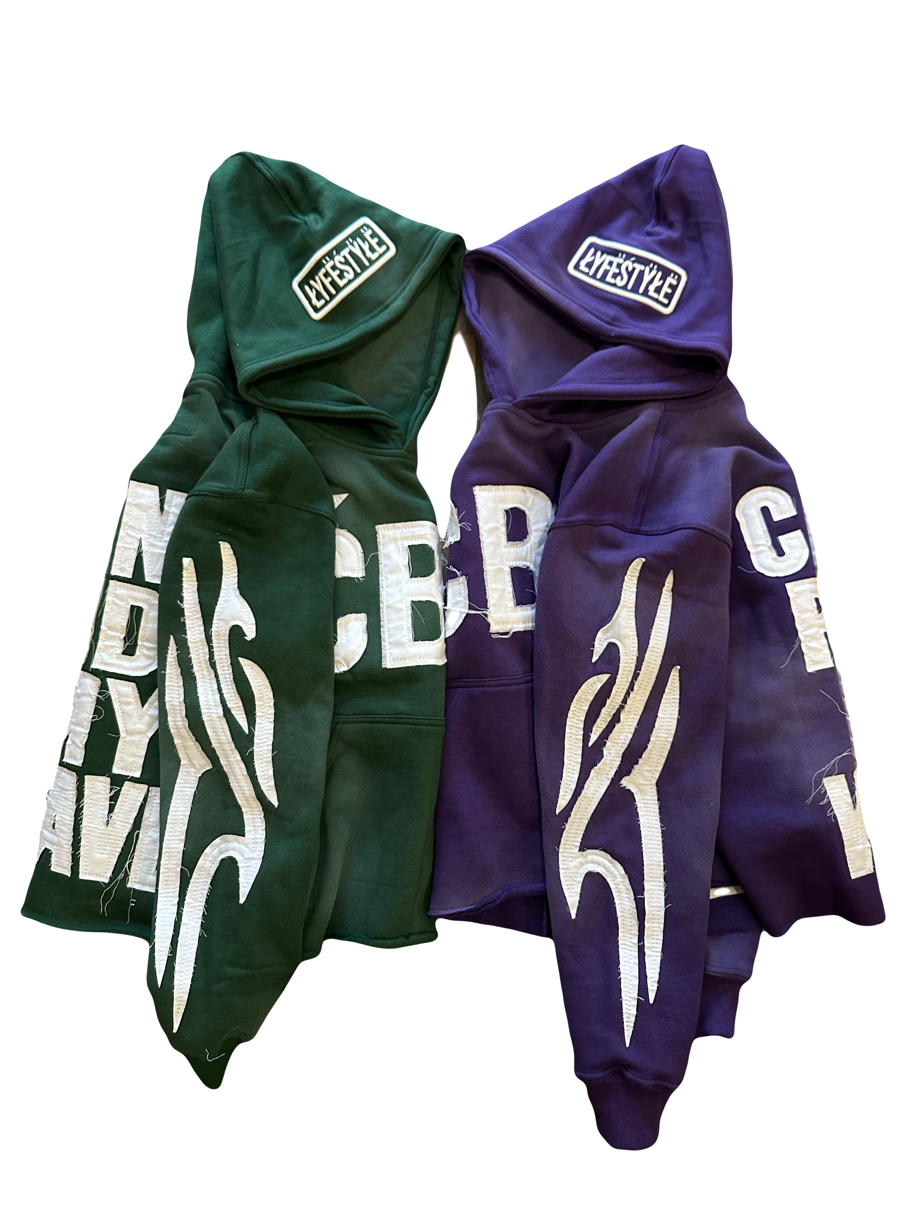 ĆBØ ŁŸFËSTŸŁË RAVEN HOODIE